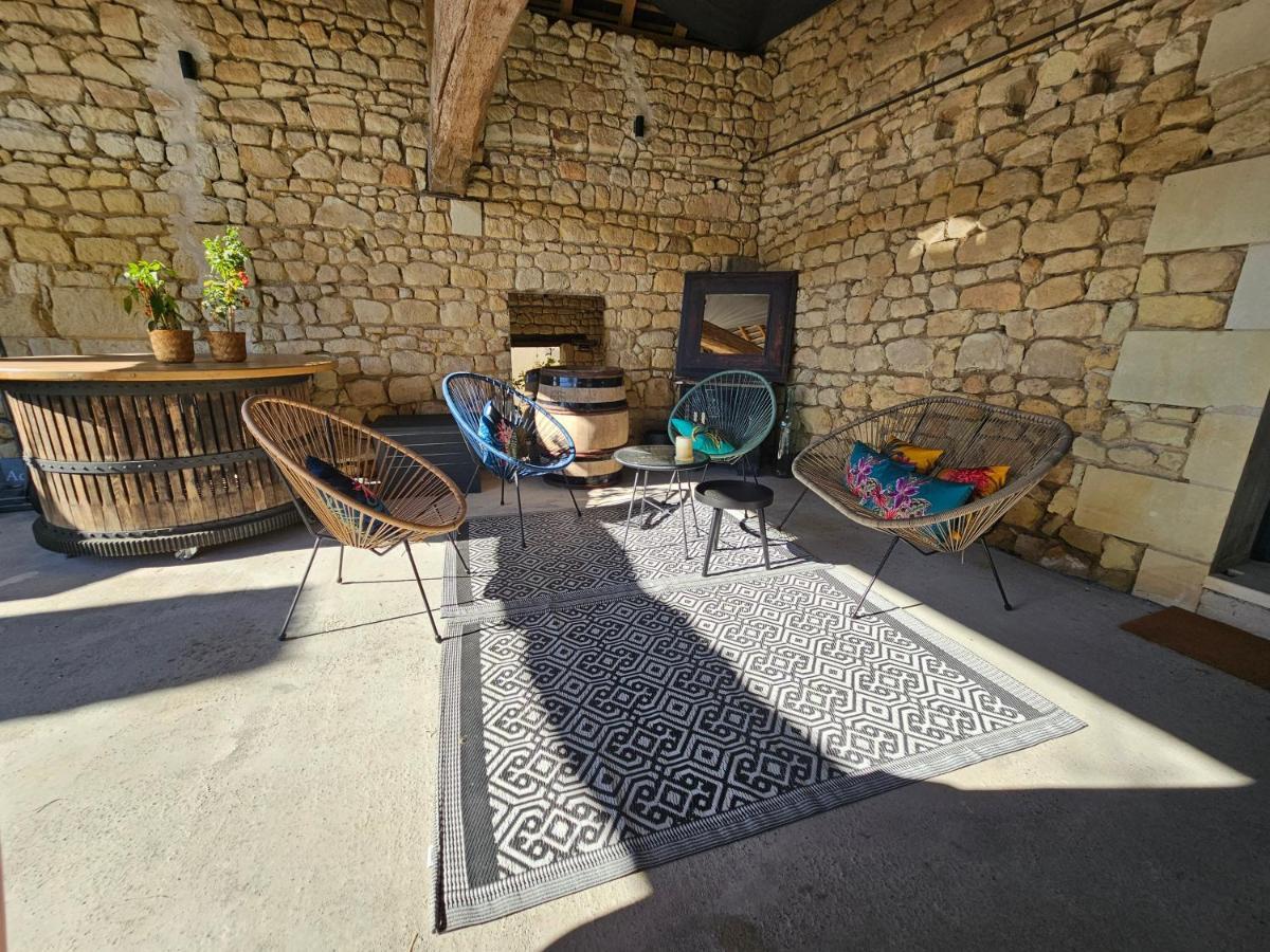 Le Repaire De Bacchus Apartment Saint-Nicolas-de-Bourgueil Exterior foto
